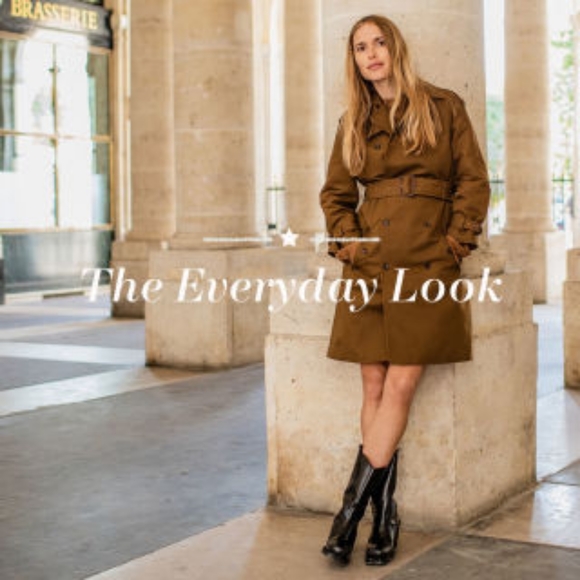 HM Studio Collection by Pernille Brown Belted Heavy Trench Coat - Picture 5 of 12